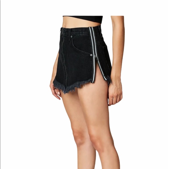 Carmar Black Beatrice Zip Front Skirt - Picture 4 of 6